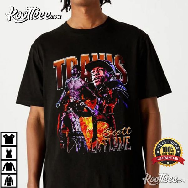 Travis Scott Vintage 90s Bootleg Style T-Shirt