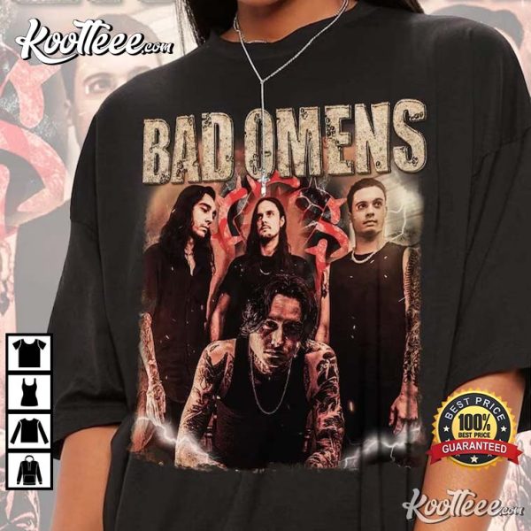 Bad Omens The Death Of Peace Of Mind Album World Tour Ticket 2023 T-Shirt