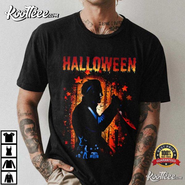 Halloween Michael Myers Vintage Horror Movie T-Shirt