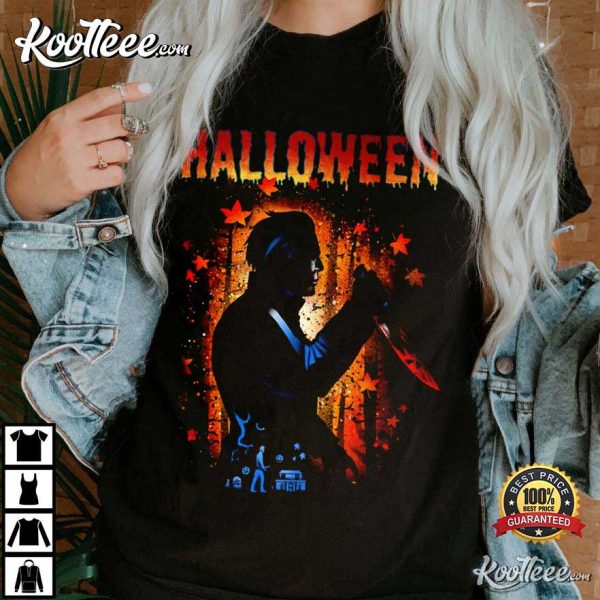 Halloween Michael Myers Vintage Horror Movie T-Shirt