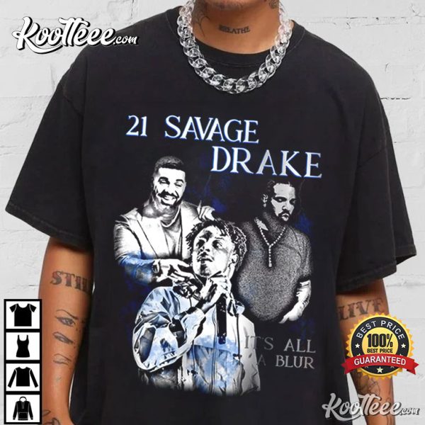 It’s All A Blur Tour Drake 21 Savage T-Shirt