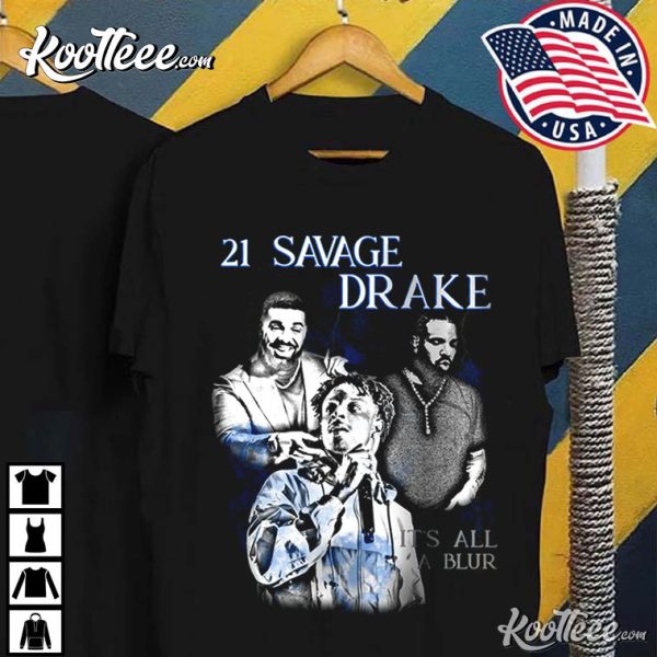 It’s All A Blur Tour Drake 21 Savage T-Shirt
