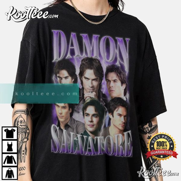 Vampire Diaries Damon Salvatore T-Shirt