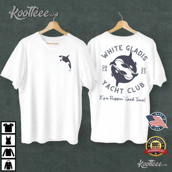 White Gladis Yacht Club T-Shirt