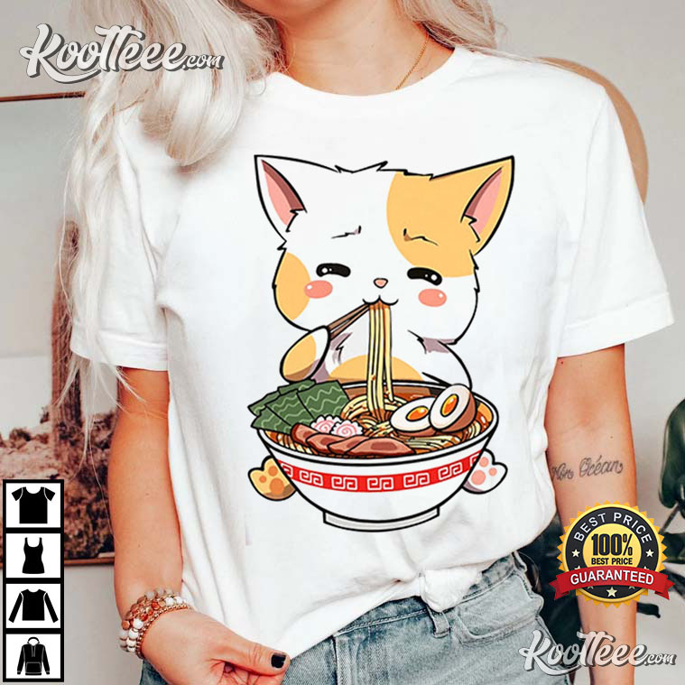 Kawaii Cartoon Cat Ramen Bowl - Kawaii Fashion Shop  Cute Asian Japanese  Harajuku Cute Kawaii Fashion Clothing