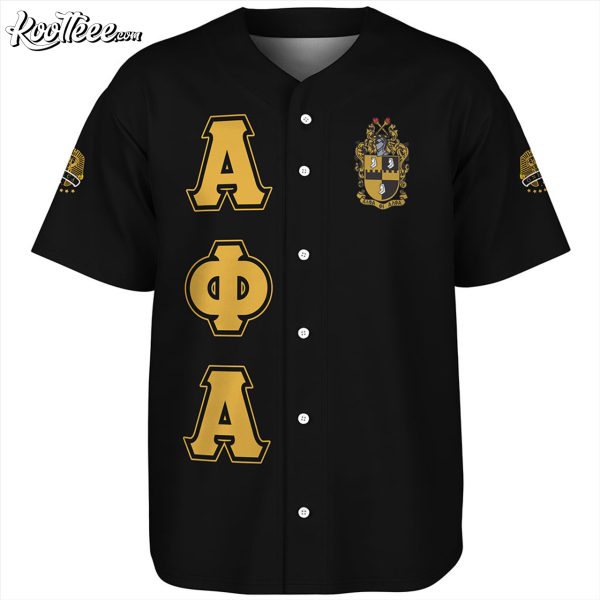 Alpha Phi Alpha Baseball Jersey