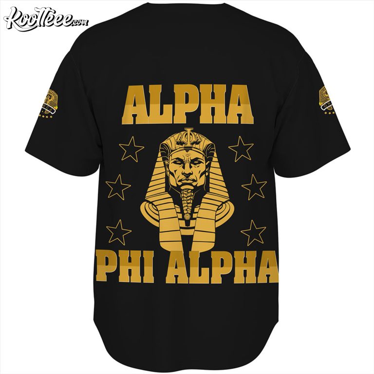 Alpha Phi Alpha Baseball Jersey