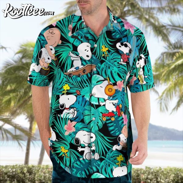 Snoopy Summer Time Hawaiian Shirt #2