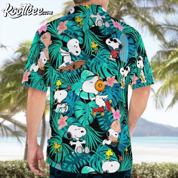 Snoopy Summer Time Hawaiian Shirt #2