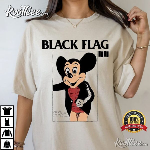 Black Flag Mickey T-Shirt