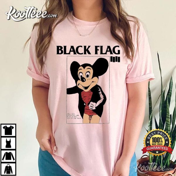 Black Flag Mickey T-Shirt