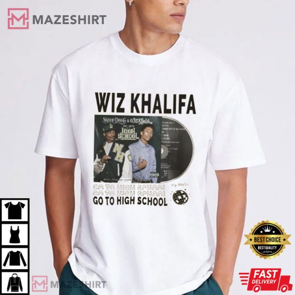 Snoop Dogg Wiz Khalifa High School Reunion Tour 2023 T-Shirt