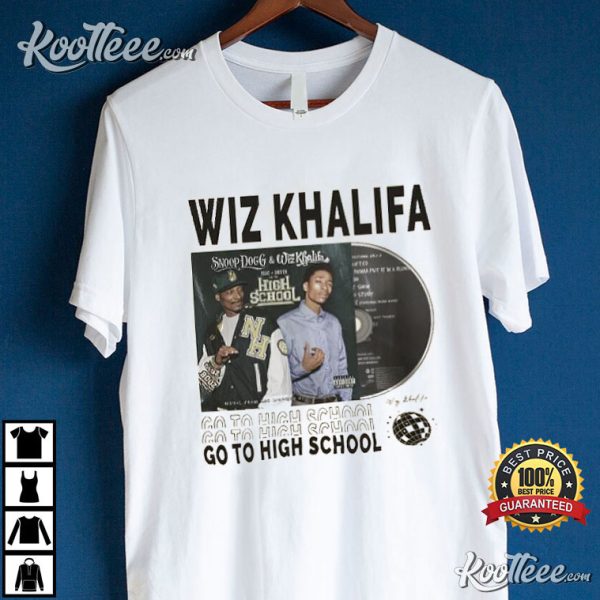 Snoop Dogg Wiz Khalifa High School Reunion Tour 2023 T-Shirt