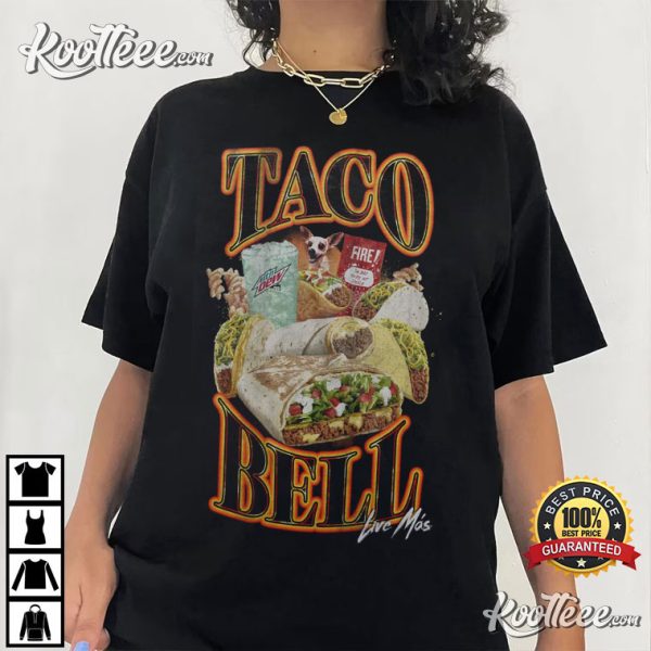 Taco Bell 90’s Bootleg T-Shirt