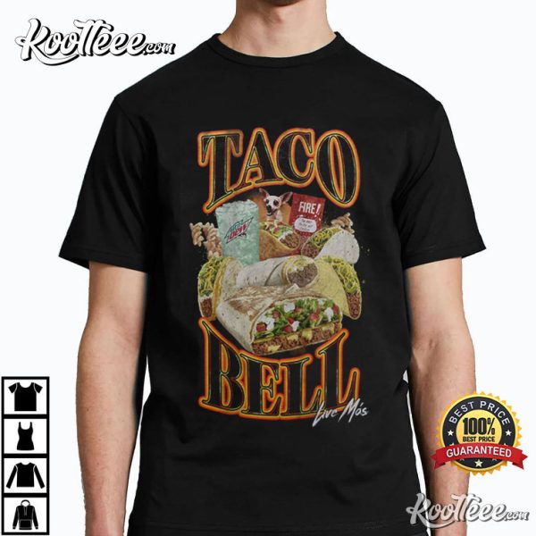 Taco Bell 90’s Bootleg T-Shirt