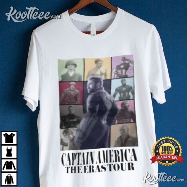 Captain America The Eras Tour T-Shirt