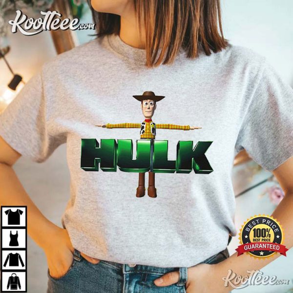 Woody Hulk Toy Story T-Shirt
