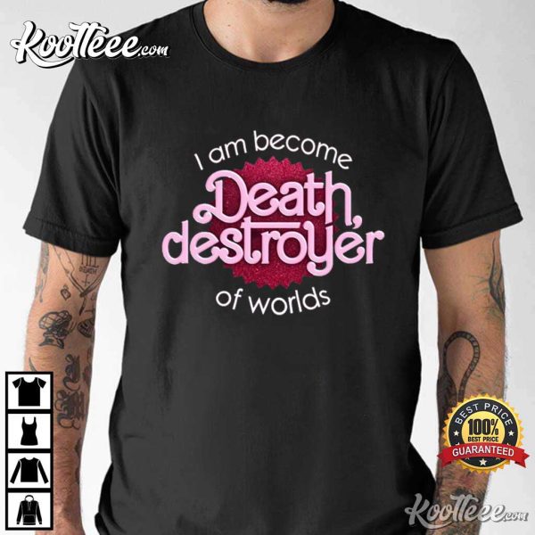 Oppenheimer I Am Become Death Destroyer Of Worlds T-Shirt