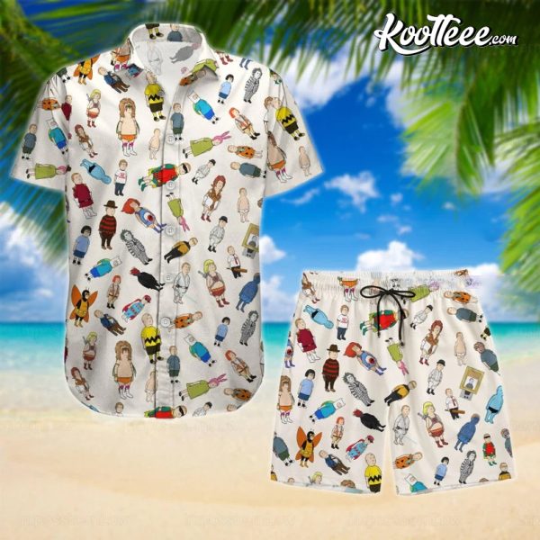 Bobby Hill King Of the Hill Hawaiian Shirt And Shorts