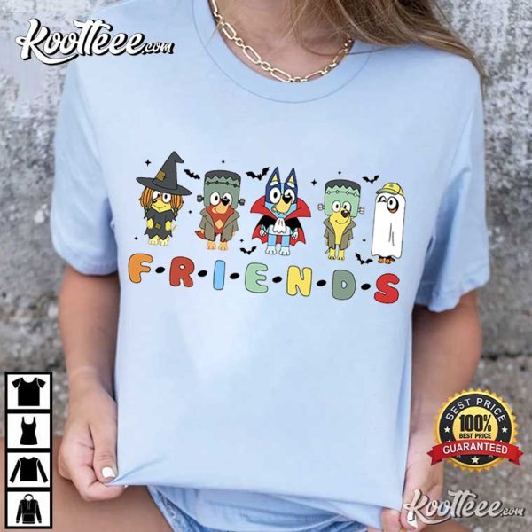 Bluey And Friends Halloween Trick Or Treat T-Shirt