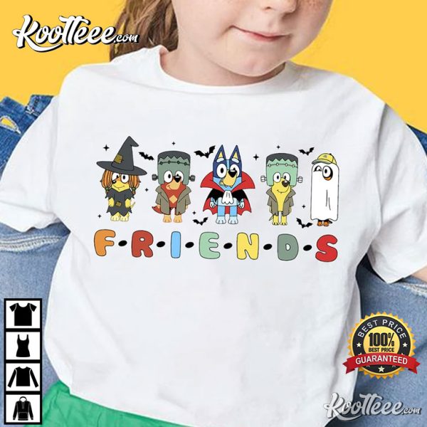 Bluey And Friends Halloween Trick Or Treat T-Shirt