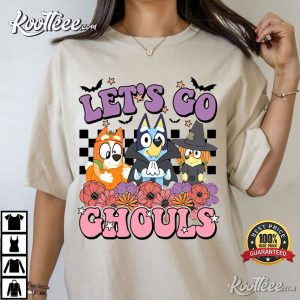 Let's Go Ghouls Bluey Family Halloween Shirt, hoodie, sweater, long sleeve  and tank top