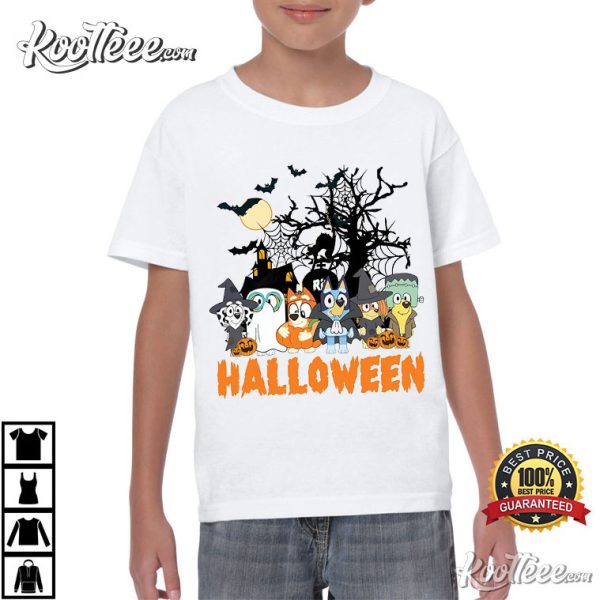 Bluey Rad Family Halloween T-Shirt