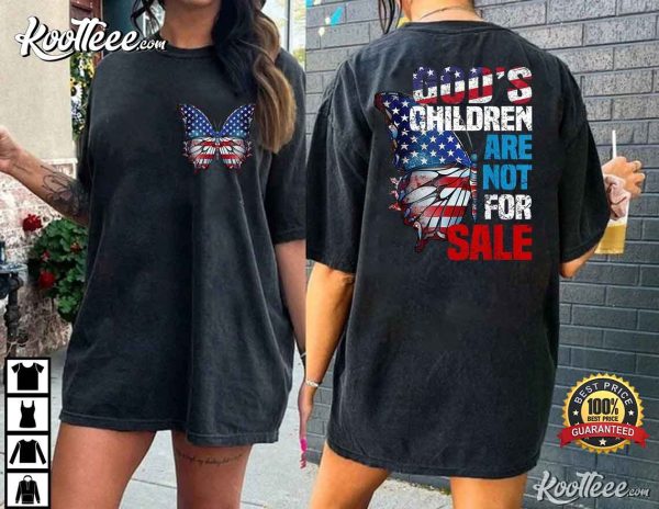 Sound Of Freedom Gods Children Are Not For Sale T-Shirt