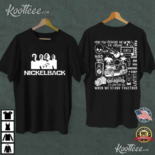 Nickelback Get Rollin Tour 2023 T-Shirt