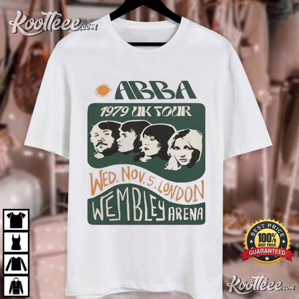 ABBA Voyage 1979 UK Tour Retro T-Shirt