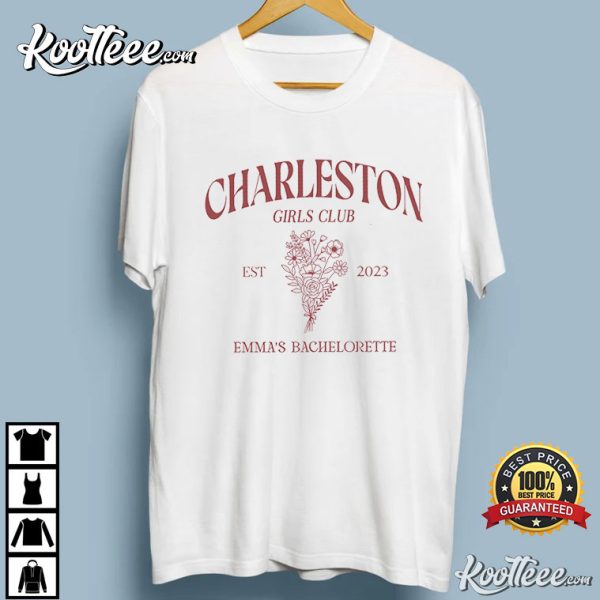 Charleston Bachelorette Bridal Party 2023 T-Shirt