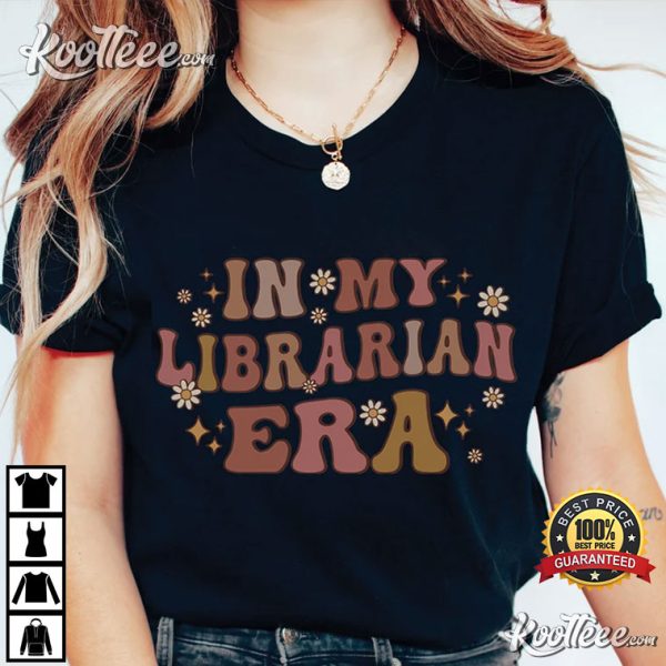 In My Librarian Era Retro T-Shirt