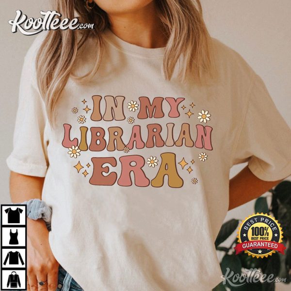 In My Librarian Era Retro T-Shirt