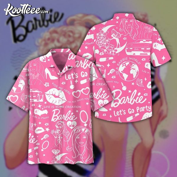 Barbie Come On Let’s Go Party Movie 2023 Hawaiian Shirt