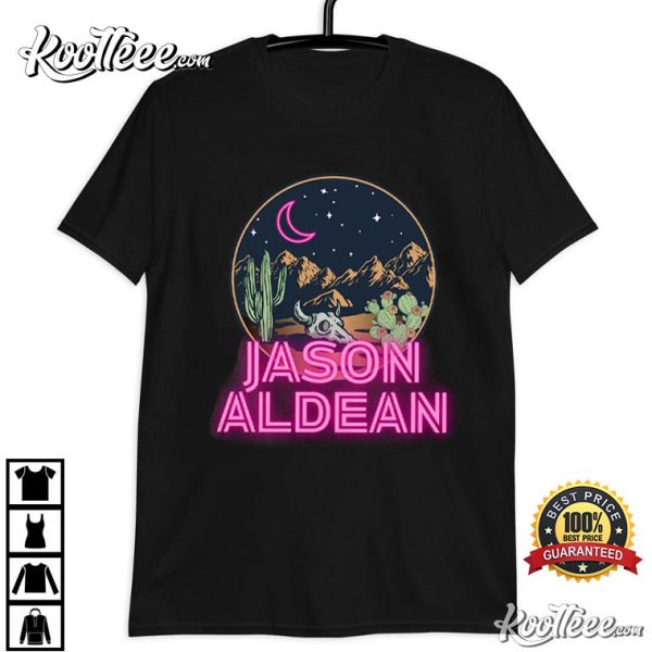 Jason Aldean Country Music Neon Moon T-Shirt