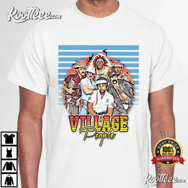 Retro Style Village People 80s Macho Man Unisex T-Shirt