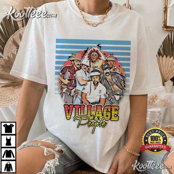 Retro Style Village People 80s Macho Man Unisex T-Shirt