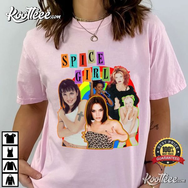 Spice Girls Band Spice Up Your Life T-Shirt