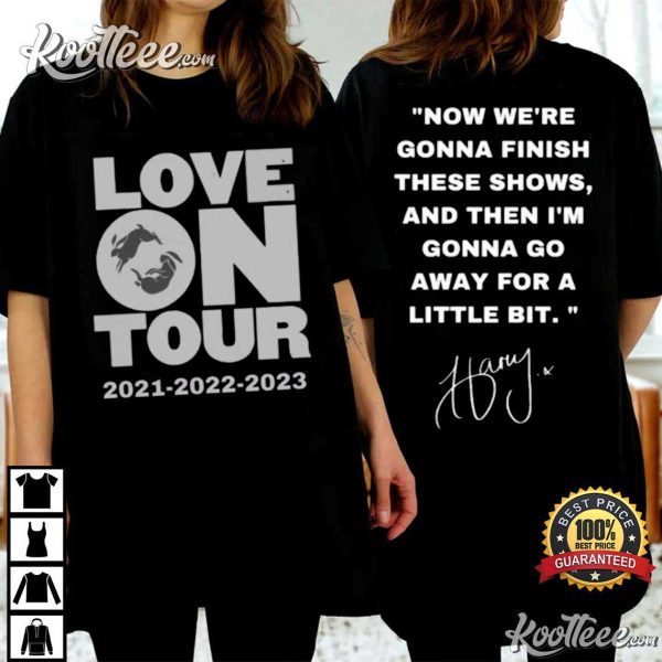 Harry Styles Final Shows Love On Tour T-Shirt