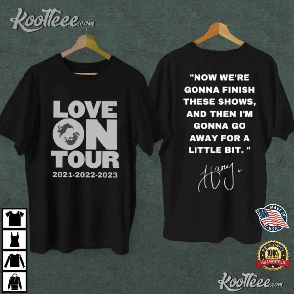 Harry Styles Final Shows Love On Tour T-Shirt