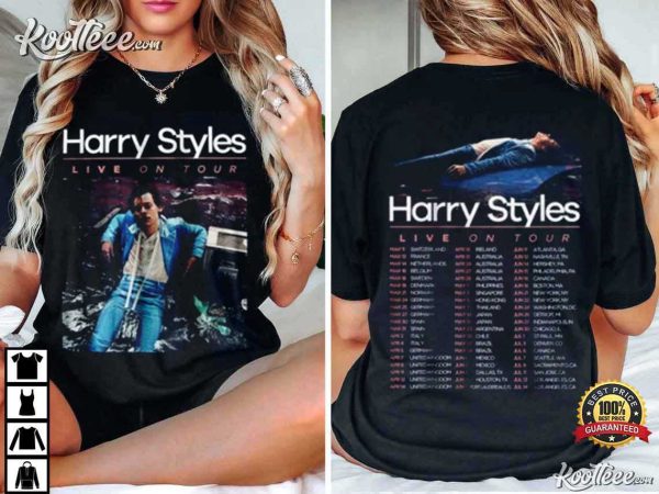 Harry Styles Love On World Tour 2023 T-Shirt
