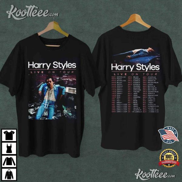 Harry Styles Love On World Tour 2023 T-Shirt