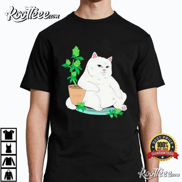 Cat Lover Ripndip Flower Boy T-Shirt