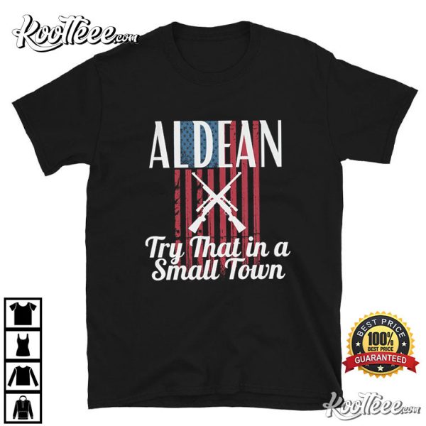 Jason Aldean Try That In a Small Town Cow Boy T-Shirt