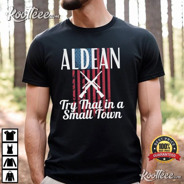 Jason Aldean Try That In a Small Town Cow Boy T-Shirt