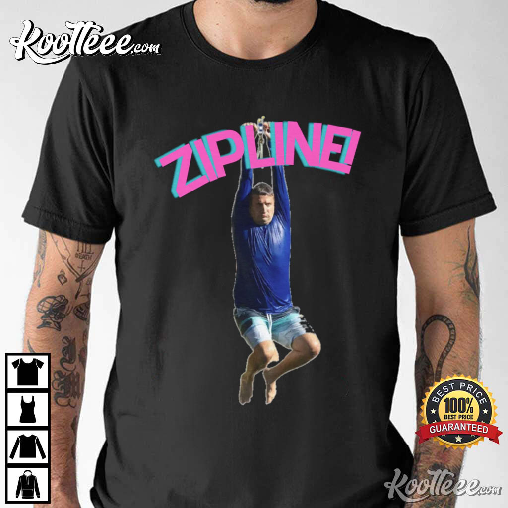 I Think You Should Leave T-shirt Ronnie Zipline Only Here 