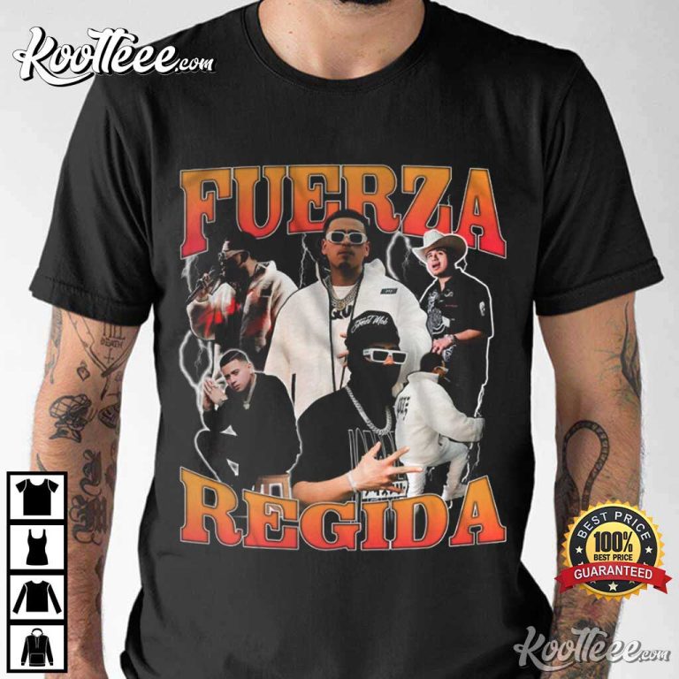 T-shirt Unisex Fuerza Regida - Coton, Taille Unique - Cadeau De Noël - Neuf Avec étiquettes Gildan