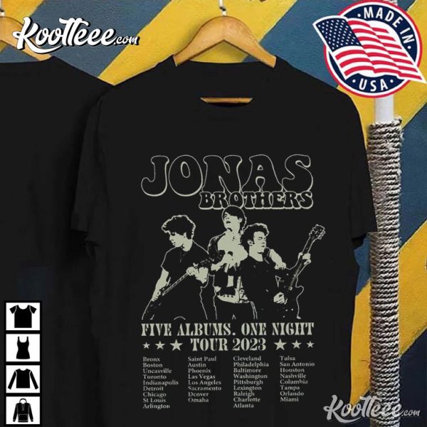 Jonas Brothers Concert 2023 Retro Gift Unisex T-Shirt
