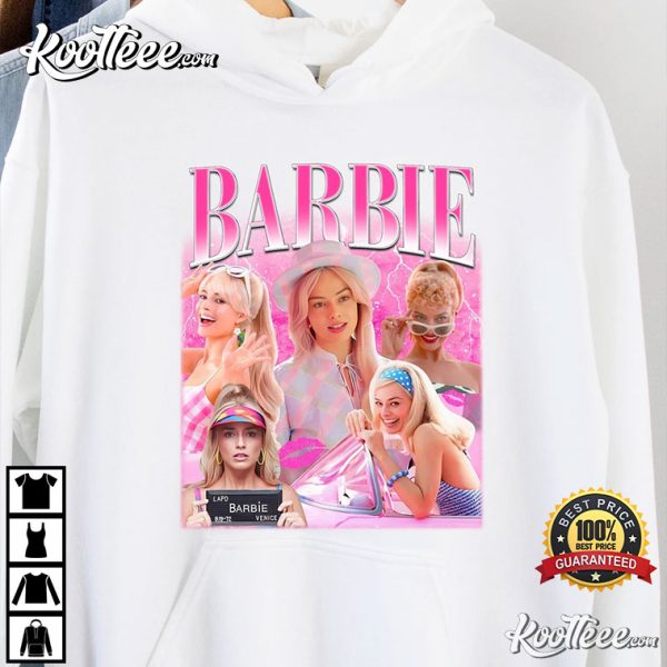 Margot Robbie Vintage Barbie 2023 Retro Best T-Shirt