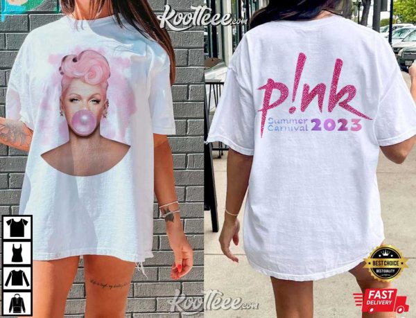 Pink Singer Summer Carnival 2023 Tour T-Shirt #2